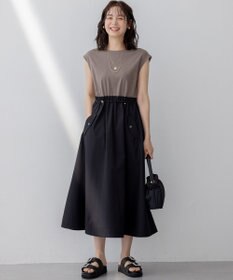 組曲 L 【WEB限定】コンビネーションワンピース