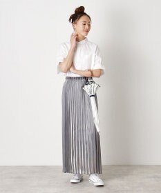 MOONBAT 【WEB限定】POLO RALPH LAUREN（ポロ ラルフローレン）晴雨兼用日傘 長傘 ワンポイントベア刺繍 フリル 一級遮光 遮熱 UV