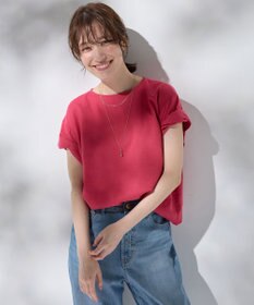 ANY 【手洗い可】ヨーロピアンリネンツイストスリーブブラウス