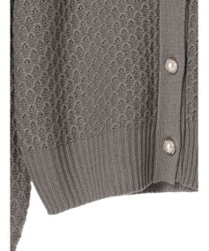 Green Parks ・Ｐｅｔｉｔ　Ｆｌｅｕｒ　ビッグカラーニットカーデ