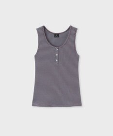 Paul Smith マルチカラーボタン ボーダー タンクトップ