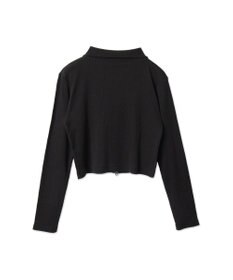 WEGO ヴィンテージウォッシュWZIPトップス