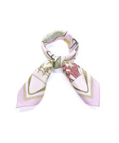 Marca ＜春の新色！＞【伝統横濱スカーフ】フラワーベースヌーヴォー  小判 シルクツイルスカーフ