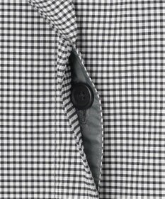 J.PRESS LADIES L 【洗える】Lightストレッチギンガム シングル トレンチコート