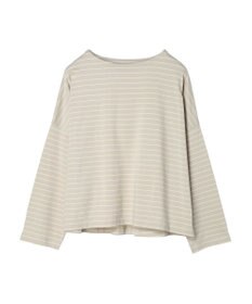 AMERICAN HOLIC ボートネックボーダープルオーバー