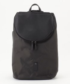 Y'SACCS 【CORDURA×リサイクルレザー】ラウンドフラップリュック