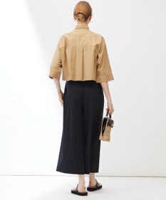 23区 【Indian Factory】コットンポプリン タックディテール シャツ