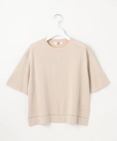 J.PRESS LADIES L 【洗える・抗菌防臭】LUREX ラメ ニットT