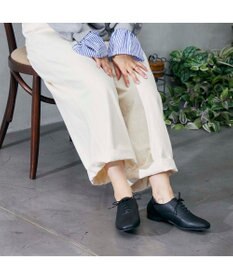 ing <ing>【WEB限定】ゴム紐レースアップシューズ