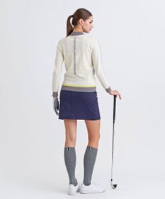 23区GOLF 【WOMEN】カラーブロックセーター