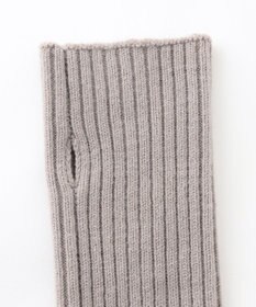 自由区 【洗える】ウールブレンドバルキー アームウォーマー