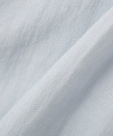 YECCA VECCA 刺繍カラーバルーンヘムブラウス