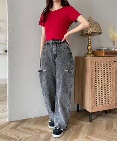 WEGO 【SMサイズ展開】コンパクトリブT