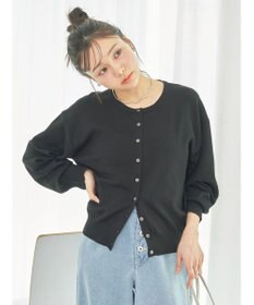 earth music&ecology ＵＶカット加工　ベーシックカーディガン