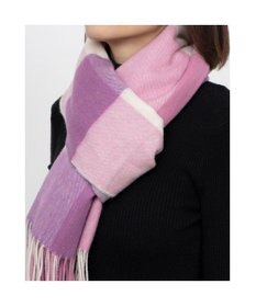 UNBILLION カシュネ cache nez / ウールチェックストール