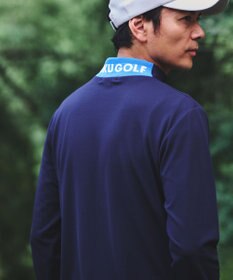 23区GOLF 【MEN】【吸水速乾/UVカット】スポーティ モックネックシャツ