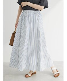 Green Parks Ｉ　切替ギャザーロングスカート