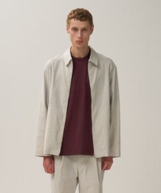 ATON STRETCH NYLON LINEN | ジップアップジャケット - UNISEX
