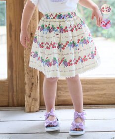 ANY KIDS 総柄フルーツ スカート