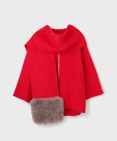 GRACE CONTINENTAL フードストールリバーコート