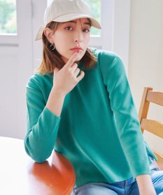 Tiaclasse 【洗える】サマーニットフードパーカートップス