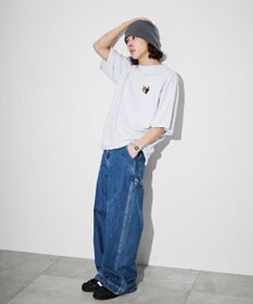 WEGO 【ユニセックス着用ITEM】別注ベンデイビスワンポイントT