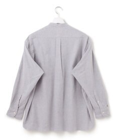 J.PRESS YORK STREET 【UNISEX】オックス起毛 バンドカラーシャツ