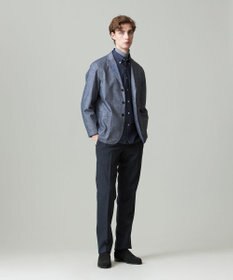 J.PRESS MEN 【KING SIZE】KANEMASA KNITTING デニムジャージ シャツ