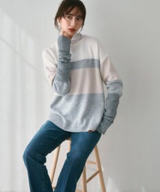 23区 【洗える】ピュアカシミヤ アームウォーマー