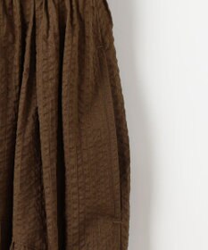 23区 L 【SLOW/一部店舗限定】コットンローンウェーブ バルーン ワンピース