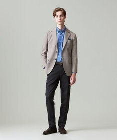 J.PRESS MEN 【KING SIZE】KANEMASA KNITTING デニムジャージ シャツ