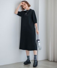 23区　ヴィスコースストレッチ パフスリーブ ニット 23区｜【洗える/吊り干しOK】ヴィスコースストレッチ