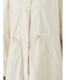 earth music&ecology テックフードロングコート