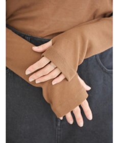 earth music&ecology シアーリブプルオーバー