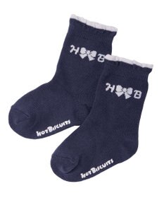 MIKI HOUSE HOT BISCUITS 【11-19cm】クルー丈 ソックスパック2足セット