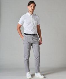 GOTAIRIKU 仕事で着られる綿パン【吸水速乾/ストレッチ/折り目加工】クールマックスコットンパンツ_ノータック（25年モデル）