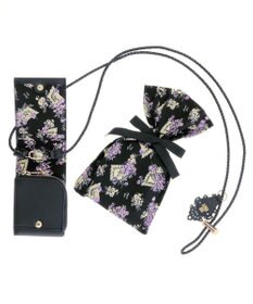 ANNA SUI エニータイム ショルダー付きミニマルチケース