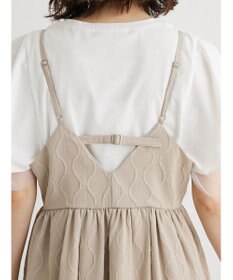 Green Parks ・ＥＬＥＮＣＡＲＥ　ＤＵＥ　ジャカードキャミワンピ