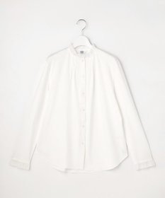 J.PRESS LADIES S 【レイヤードスタイルに】フリルシャツ ジャージー