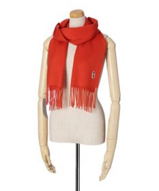 MOONBAT 【WEB限定】MACKINTOSH PHILOSOPHY バッキンガムベア ワッペン付 無地 マフラー