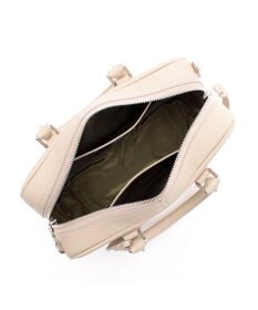 A.D.M.J. スワロフスキー・クリスタル　牛革　ボストンバッグ　23cm