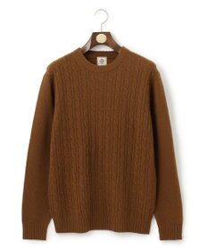 J.PRESS MEN 【WEB限定】ケーブルクルーネックニット
