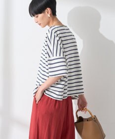 AMERICAN HOLIC バスクボーダー半袖プルオーバー