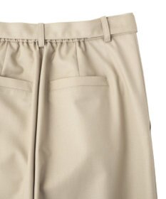 YECCA VECCA ベルト付きカーヴィーパンツ