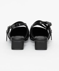 WEGO ダブルベルトポインテッドシューズ