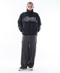 WEGO 【ユニセックス着用ITEM/MLサイズ展開】パファーグラフィックブルゾン