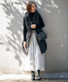 UNFILO 【TAION×UNFILO】フード付き ジレ