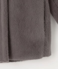 自由区 エコミンクショート コート