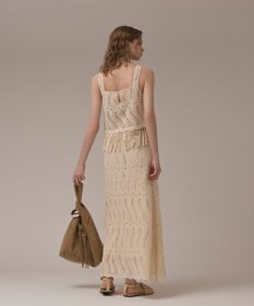 GRACE CONTINENTAL クロシェレーススカート