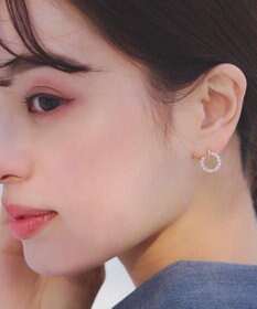 Tiaclasse 【金属アレルギー対応】ストーンサークルピアス